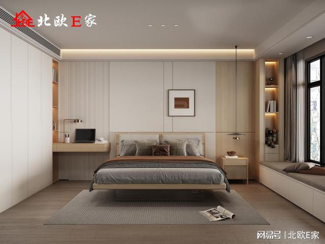 具搭配方案品味生活的静谧时光开元棋牌网站北欧E家实木家(图3)