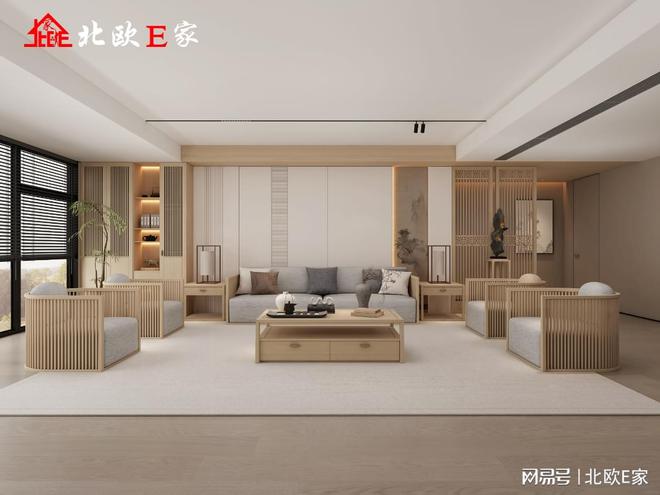 具搭配方案品味生活的静谧时光开元棋牌网站北欧E家实木家(图5)